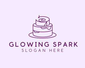 Cake Pastry Dessert logo design