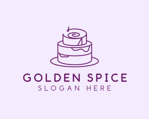 Cake Pastry Dessert logo design