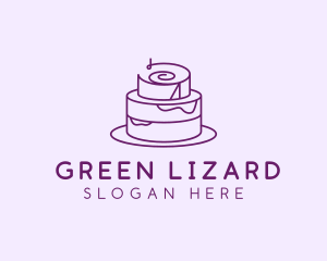 Cake Pastry Dessert logo design