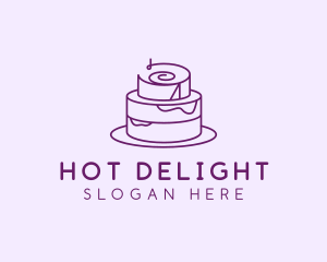 Cake Pastry Dessert logo design