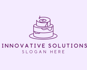 Cake Pastry Dessert logo design