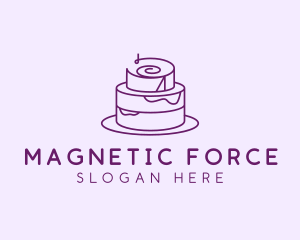 Cake Pastry Dessert logo design