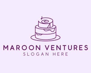 Cake Pastry Dessert logo design