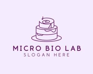 Cake Pastry Dessert logo design