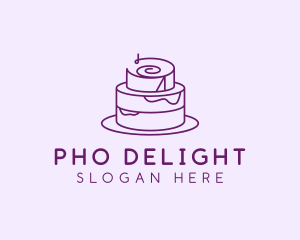 Cake Pastry Dessert logo design