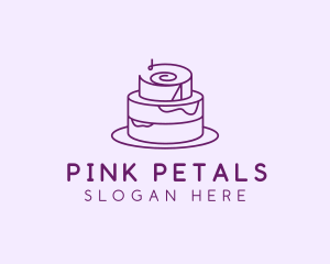 Cake Pastry Dessert logo design