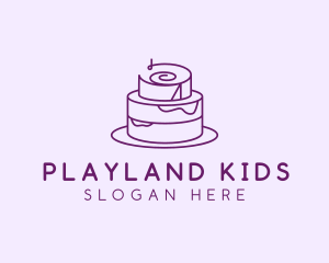 Cake Pastry Dessert logo design