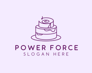 Cake Pastry Dessert logo design