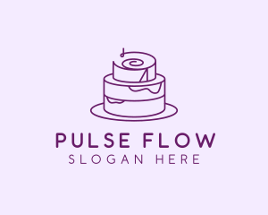 Cake Pastry Dessert logo design