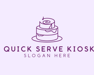 Cake Pastry Dessert logo design