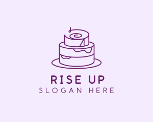 Cake Pastry Dessert logo design