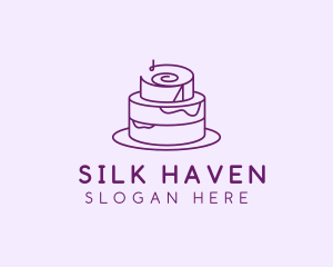 Cake Pastry Dessert logo design