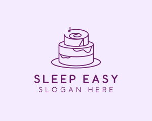 Cake Pastry Dessert logo design