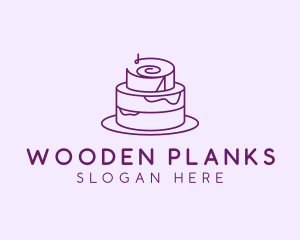 Cake Pastry Dessert logo design