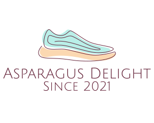 Sneaker Running Shoes logo design