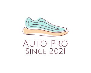 Dancing-shoes - Sneaker Running Shoes logo design