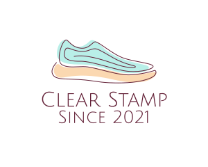 Sneaker Running Shoes logo design