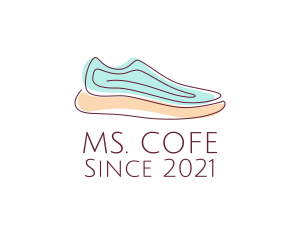 Sneaker Running Shoes logo design