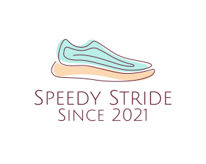 Sprinter - Sneaker Running Shoes logo design