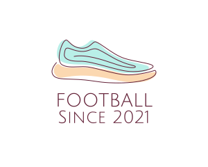 Sneaker Running Shoes logo design