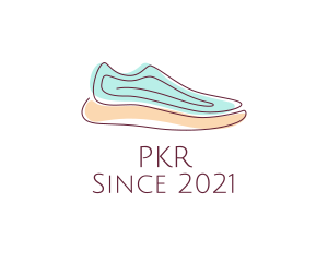 Sneaker Running Shoes logo design