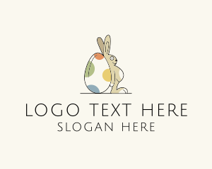 Event - Rabbit Egg Toy logo design