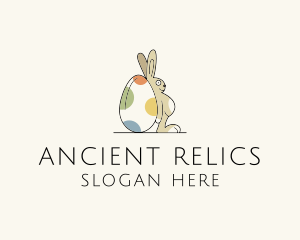 Rabbit Egg Toy logo design