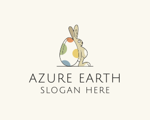 Rabbit Egg Toy logo design