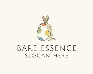 Rabbit Egg Toy logo design