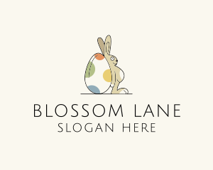 Rabbit Egg Toy logo design