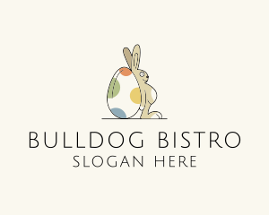 Rabbit Egg Toy logo design