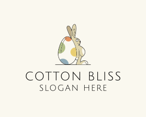 Rabbit Egg Toy logo design