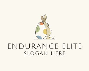 Rabbit Egg Toy logo design