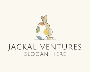 Rabbit Egg Toy logo design