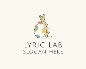 Rabbit Egg Toy logo design