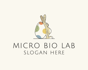 Rabbit Egg Toy logo design