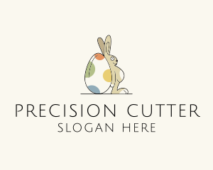 Rabbit Egg Toy logo design