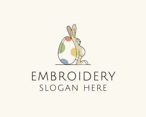 Rabbit Egg Toy logo design