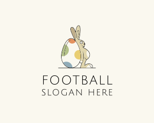 Egg - Rabbit Egg Toy logo design
