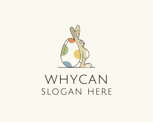 Veterinarian - Rabbit Egg Toy logo design