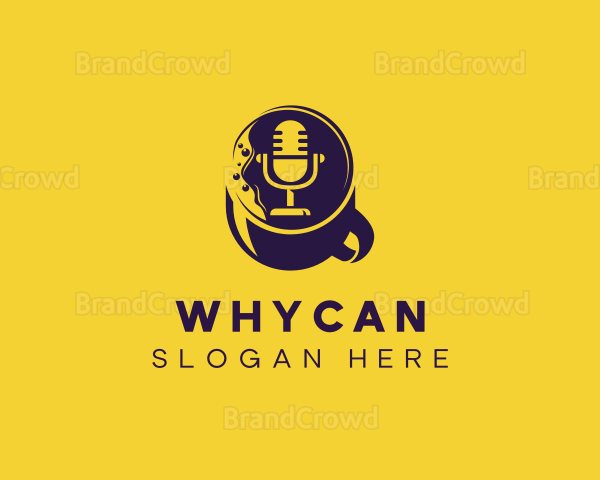 Coffee Podcast Streaming Logo