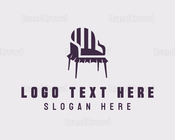 Chair Furniture Decor Logo