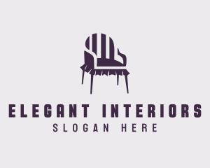 Chair Furniture Decor logo design