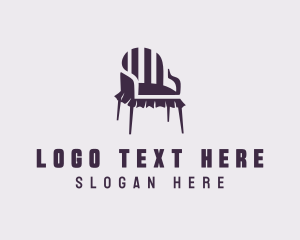 Chair Furniture Decor Logo