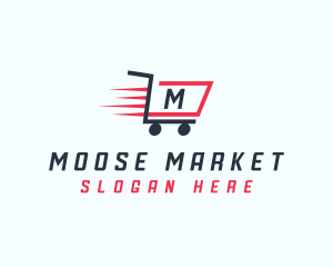 Express Shopping Cart logo design