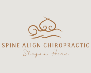 Chiropractor - Wellness Massage Spa logo design