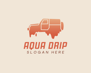 Drip - Car Paint Drip logo design