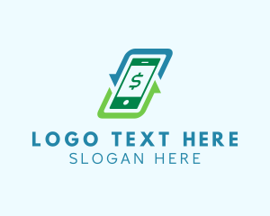 Message - Mobile Money Transaction logo design