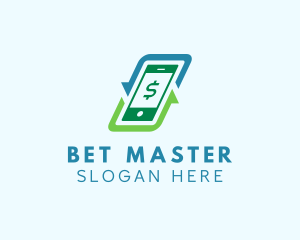 Betting - Mobile Money Transaction logo design