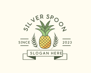 Pineapple Fruit Produce logo design